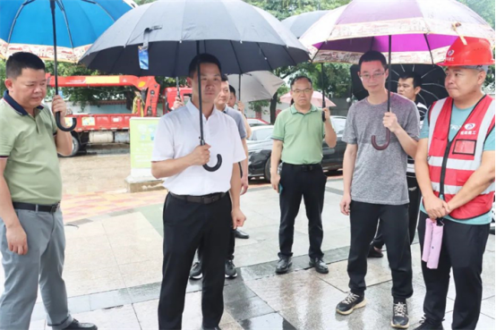 洛江区政府区长郭宁带队调研重点项目建设情况